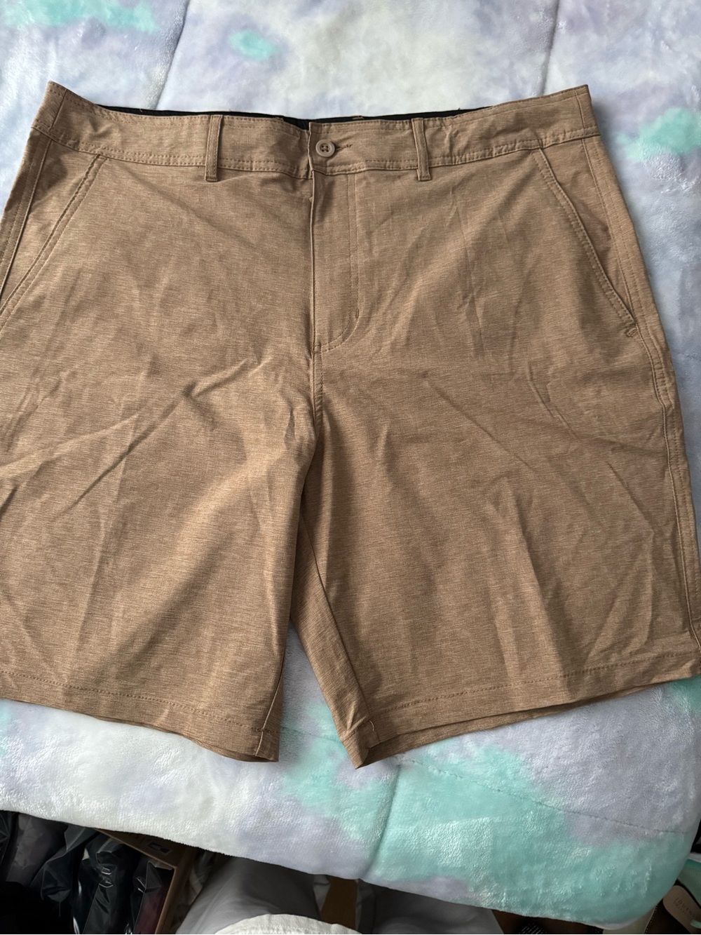 Goodfellow & Co Tan Flat-Front Men's Shorts